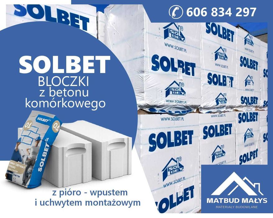 SOLBET OPTIMAL PWU - Pustak, Bloczek, Klej - Stalowa Wola