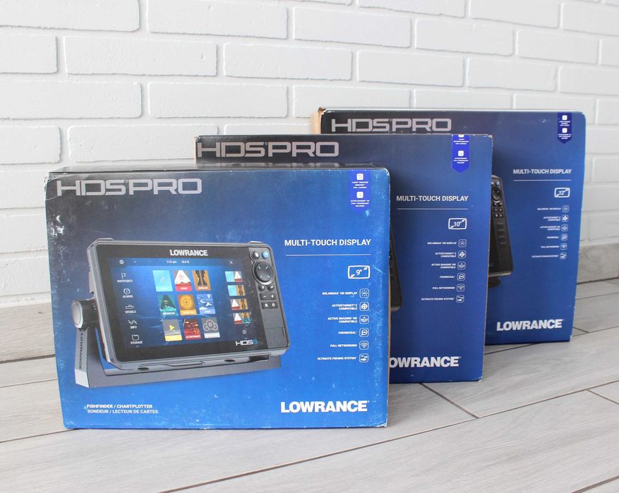 Ехолот для рибалки Humminbird, Lowrance, Garmin якісні эхолоти