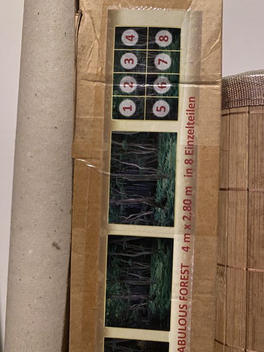 Mural gigante floresta japonesa 4x2,80m