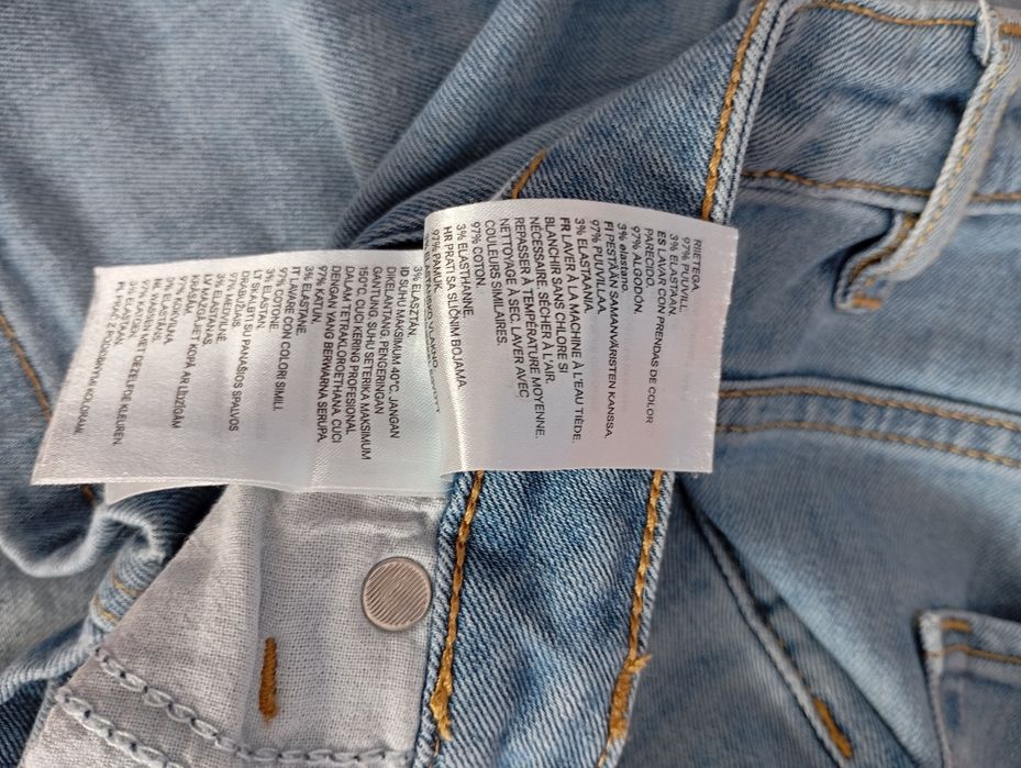 Calções de ganga H&M