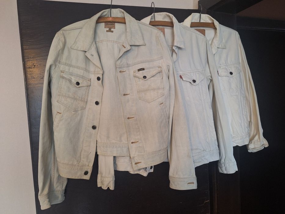 Katany męskie jeans rozm. 48 - M. Pakiet - 3 sztuki