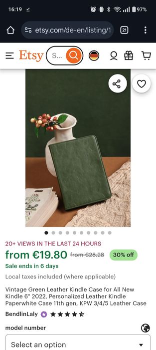 Capa Kindle ebook - NOVA