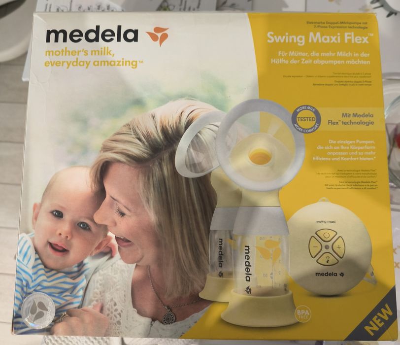 Двофазний електричний молоковідсмоктувач Medela Swing Maxi Flex