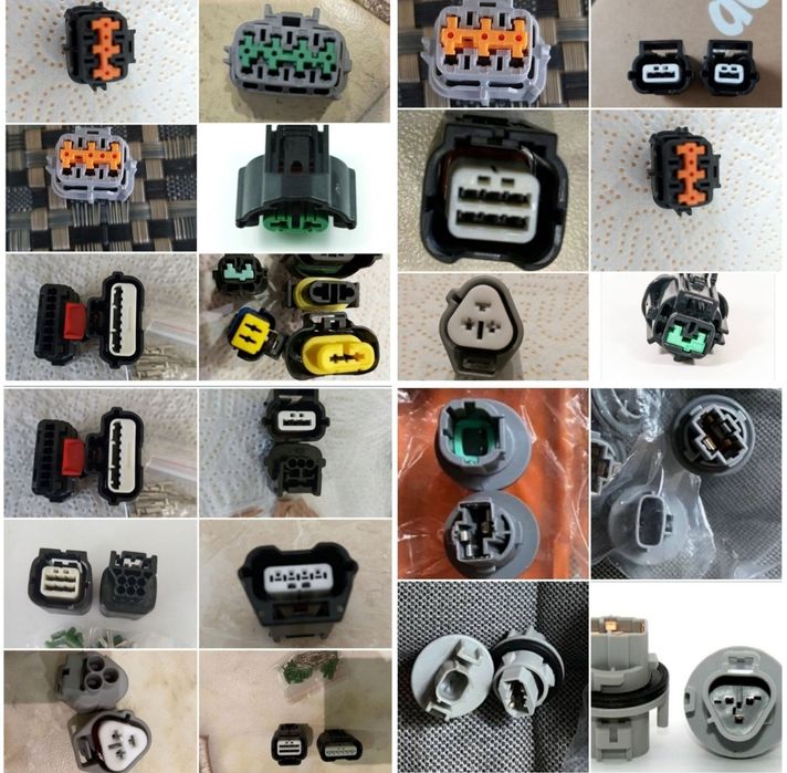 Роз'єми бамперні,підкапотні,Toyota,Tesla,Nissan,Ford,Mazda,Jeep