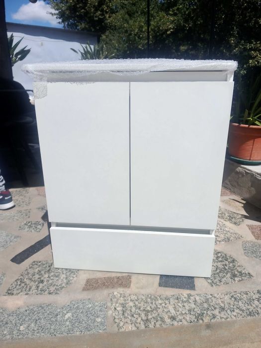 Móvel WC branco NOVO