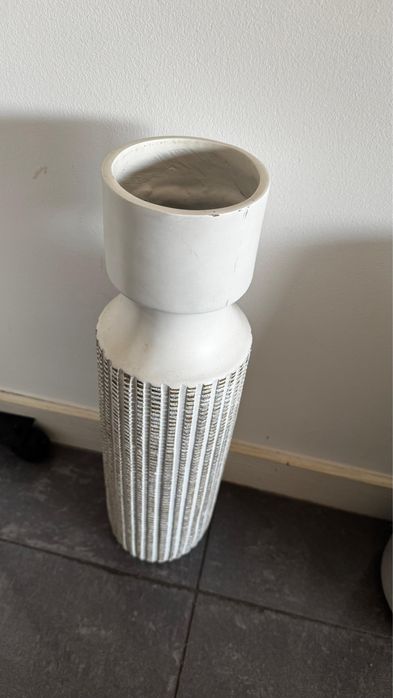 Vaso Branco Decorativo