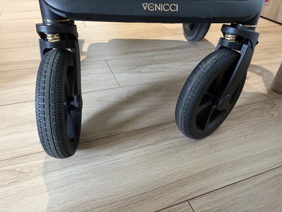 Wózek Venicci Upline czarny 2w1 mozliwy odbiór marzec