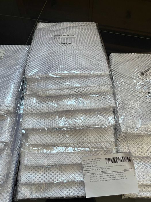 sacos novos para lavar roupa Lavandaria