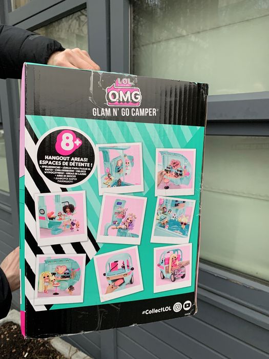 Великий Гламурний кемпер автобус лол lol omg Glam camper 50 сюрпризів