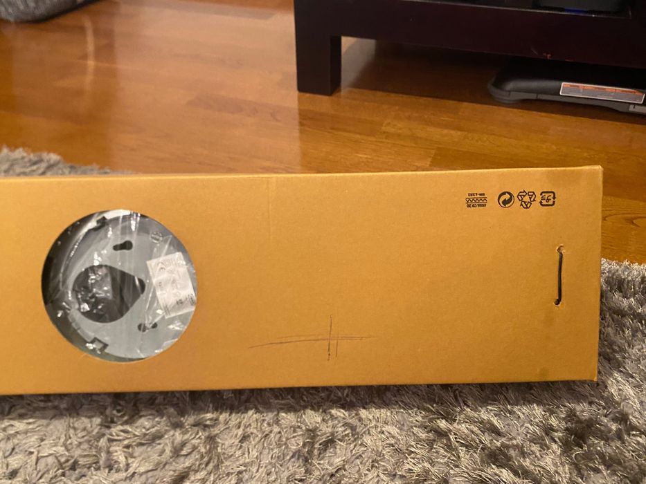 Candeeiro Barometer prateado, novo, Ikea