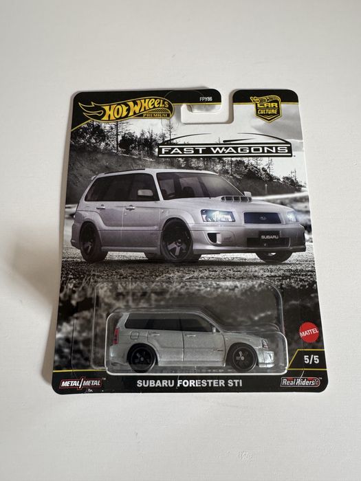Hot Wheels - Subaru Forester STI (Real Riders)