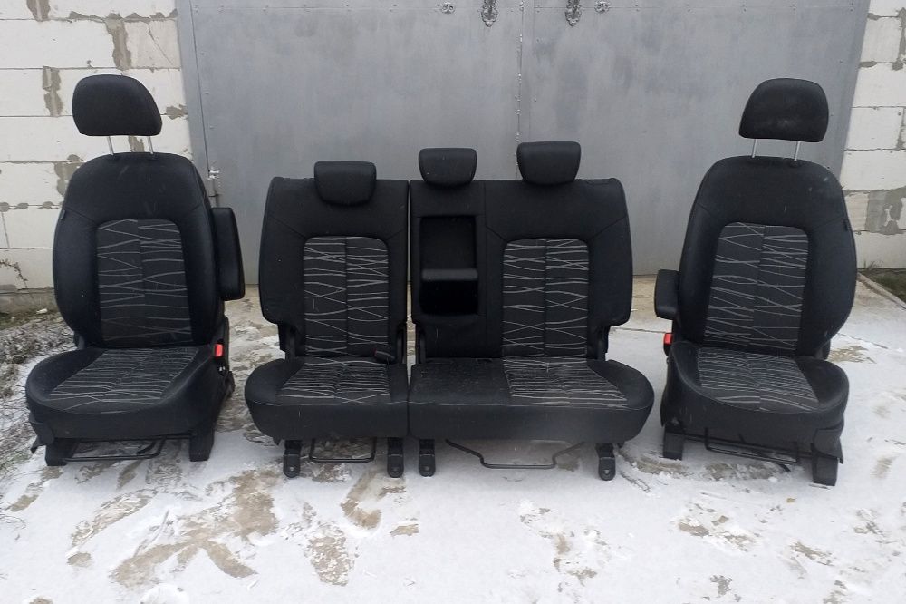 сидушки сидіння салон комбінований kia venga 2010-