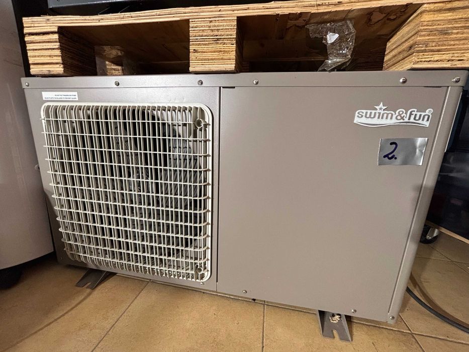 Pompa ciepła do basenu.