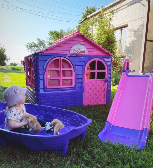 Сезонний розпродаж‼️Будиночок/хатка Пісочниця Гірка Дитячий МАЙДАНЧИК