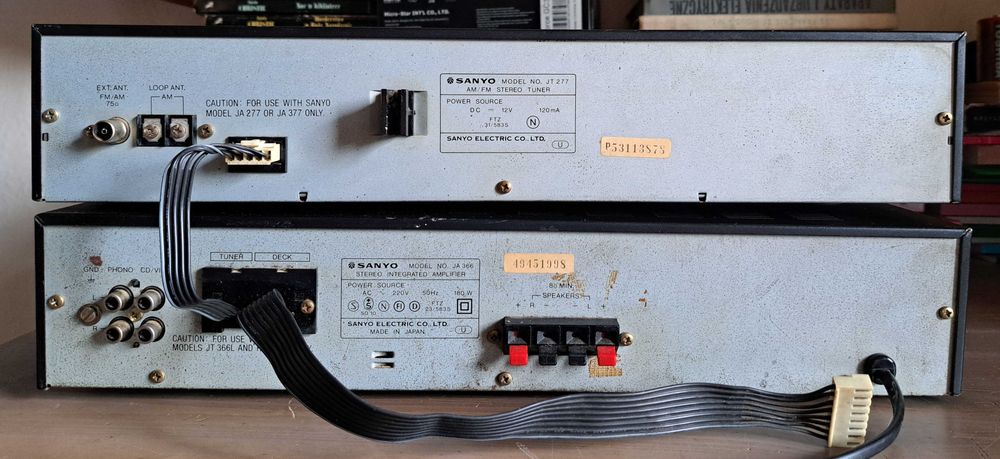Sanyo Ja 366 wzmacniacz + Tuner Sanyo JT 277