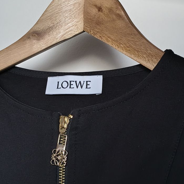 Czarna bluza  zapinana na zamek Loewe