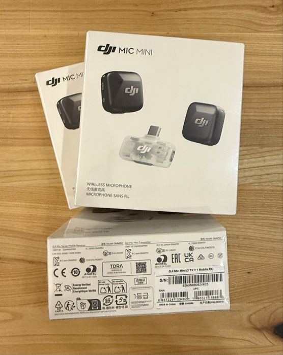 Мікрофонна радіосистема DJI Mic Mini Mobile Version (2TX + 1Mobile RX)