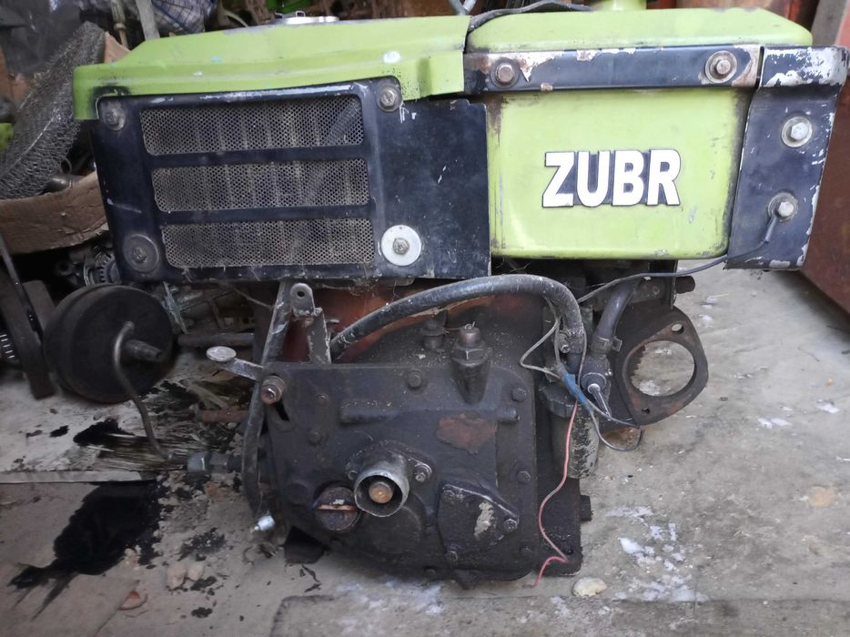 Мотор Зубр дизельный от мотоблока
