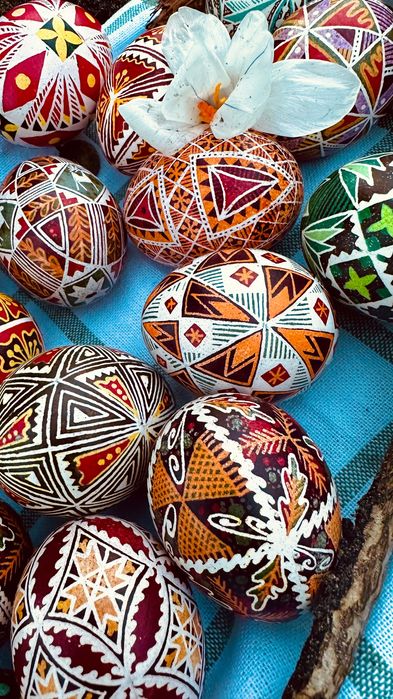 Писанки, видуті яйця