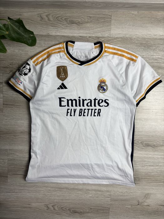 Koszulka Real Madryt 23/24 domowa adidas TAJUS 7 Champions League L