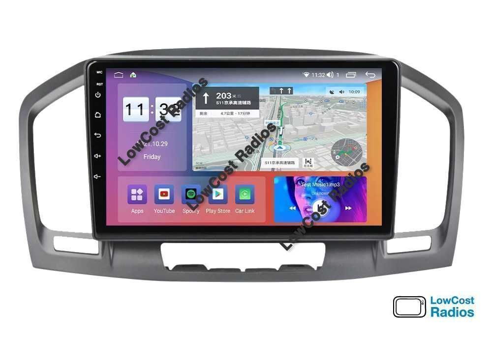 Auto Rádio 9' OPEL INSIGNIA | GPS Android 15 BT USB APPS WIFI | CARPLAY • ANDROID AUTO