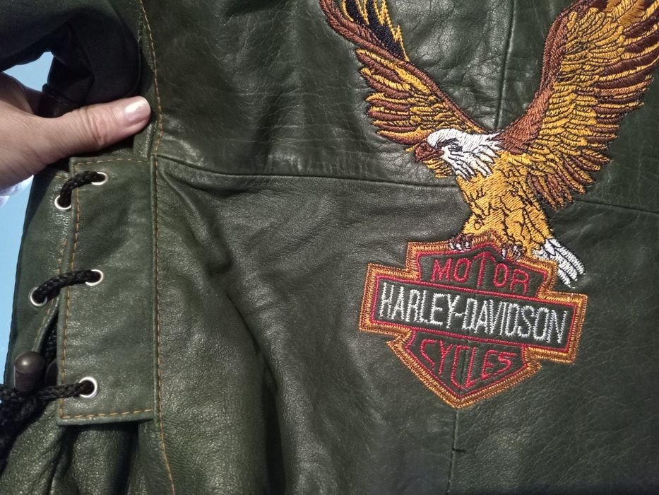 Harley Davidson мотокуртка шкірянка жіноча