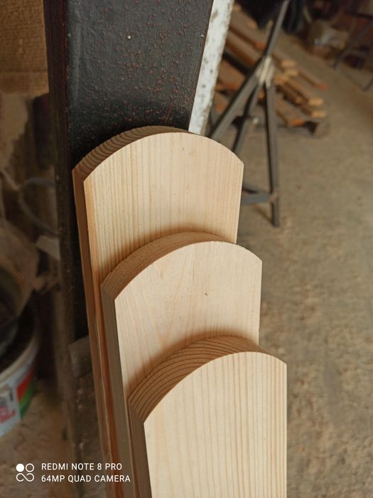 Sztachety drewniane sosna modrzew sztachetki