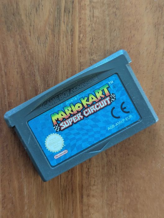 Mario Kart Super Circuit Game Boy Advance GBA Oryginał Wersja Ang
