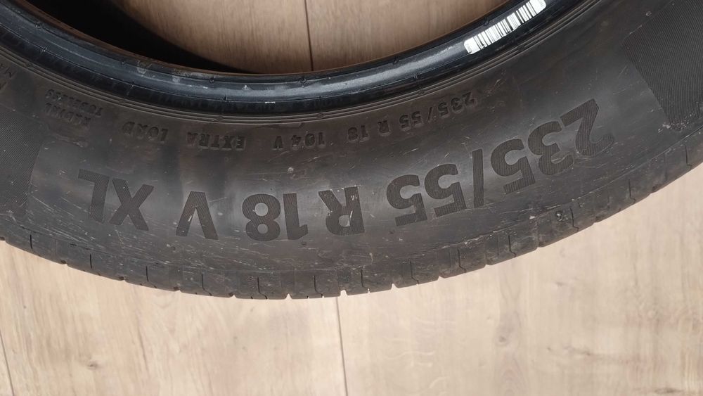 235/55 R18 Continental EcoContact 6 - jak nowe