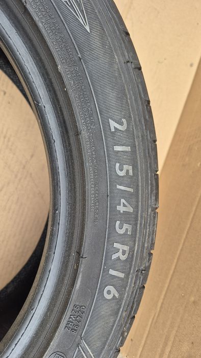 Opony 2 sztuki Dunlop Sp Sport Maxx 215/45 R16 (2018r.)