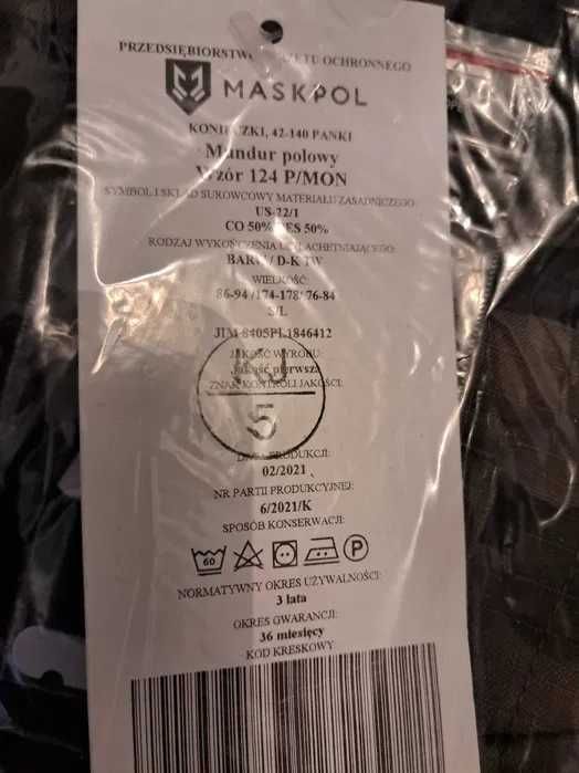 Nowy Mundur polowy wzór 124P/MON S/L
