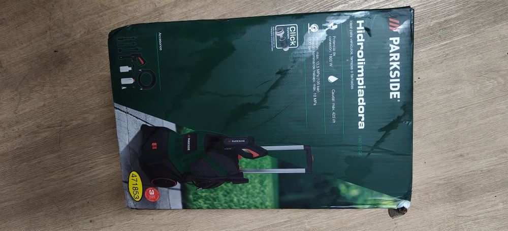 Máquina de lavar alta pressão Parkside