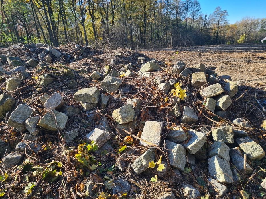 Kostka bloki granitowe