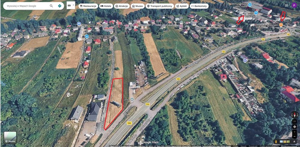 Działka na sprzedaż - Żywiec (Podlesie)