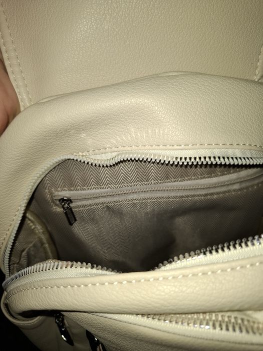 Рюкзак новий бежевий