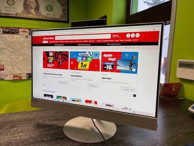 Lenovo AIO 520-22IKU Celeron 3865U 4GB RAM HDD 1TB