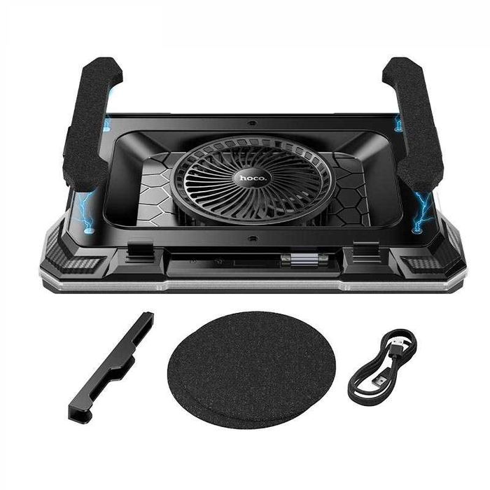 Кулер подставка для Ноутбука HOCO DH20 10 режимов RGB 7 уровней 2 USB