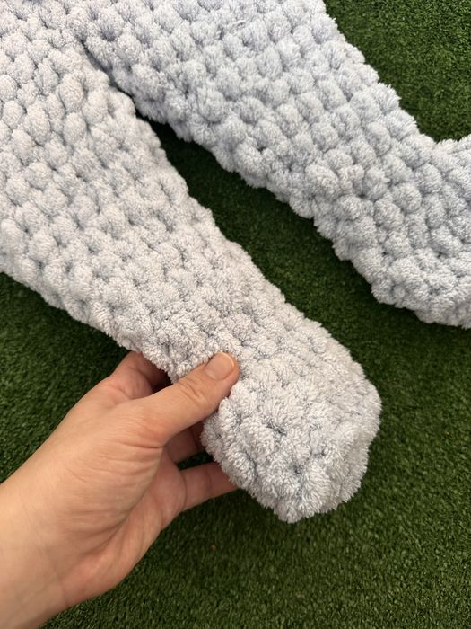 Вʼязаний чоловічок, ромпер, на виписку