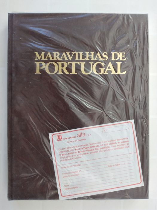 Maravilhas do Mundo e de Portugal - 11 livros novos plastificados