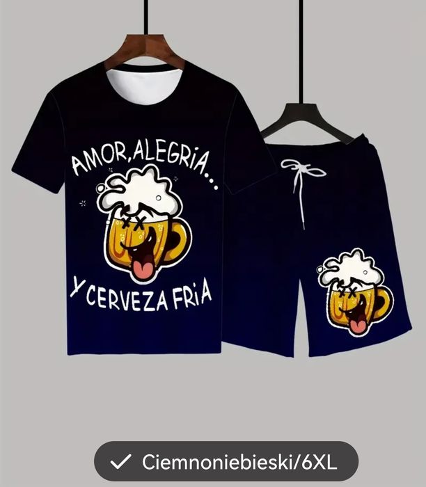 Komplet dresowy plus size 6xl nowy