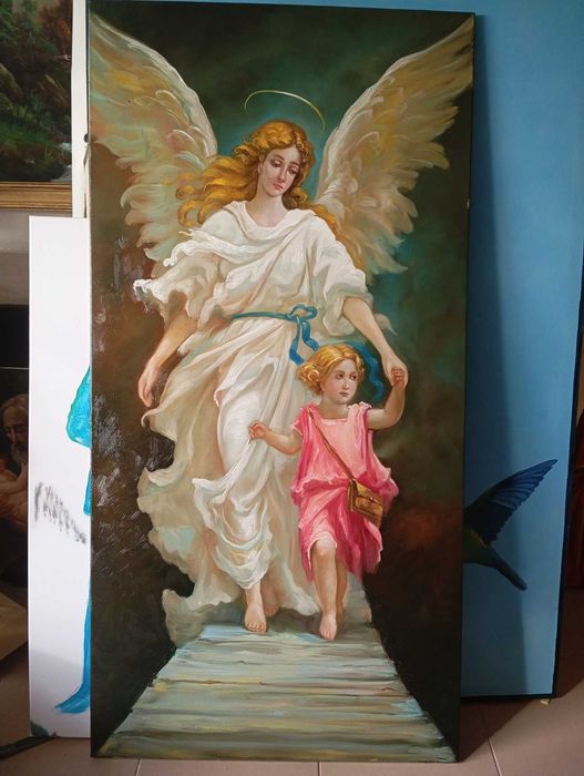 Pintura "Anjo da Guarda"