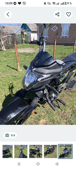 Продам мотоцикл мустанг 125  фіт 2