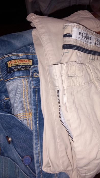 Igual novo,  calça e calção rapaz adulto