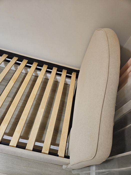Vendo cama IKEA Hauga bege 90x200cm