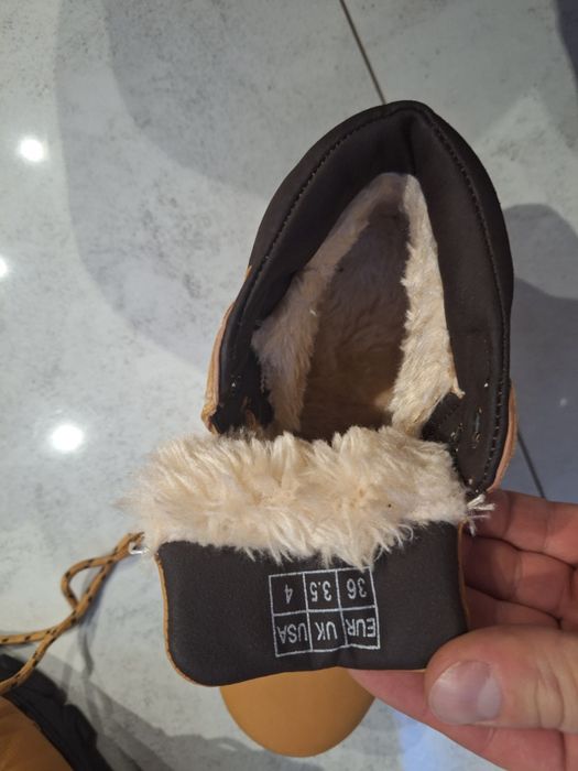 Buty trapery ocieplane