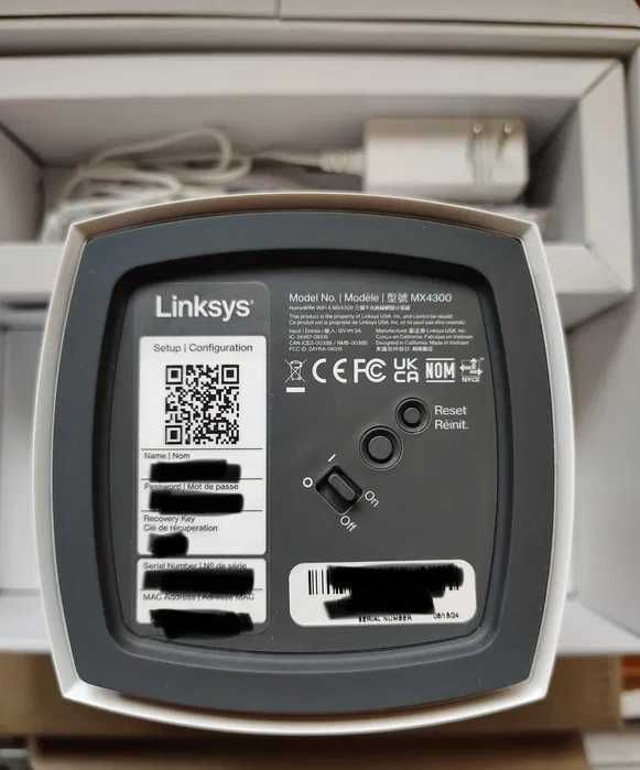Роутер Linksys MX4300 (LN1301) 2GB RAM OpenWrt VPN Vless AdguadHome
