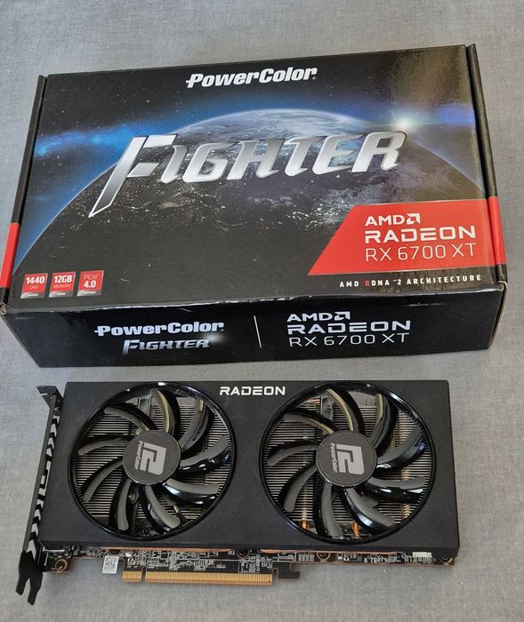 AMD PowerColor Radeon RX 6700 XT Fighter 12GB GDDR6 | Box