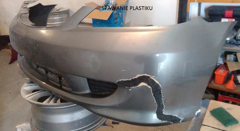 Spawanie Naprawa Plastiku Zderzaków Reflektorów Kolizji Lakierowanie