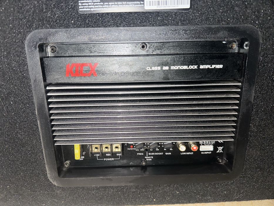 Сабвуфер Kicx GT-200BPA