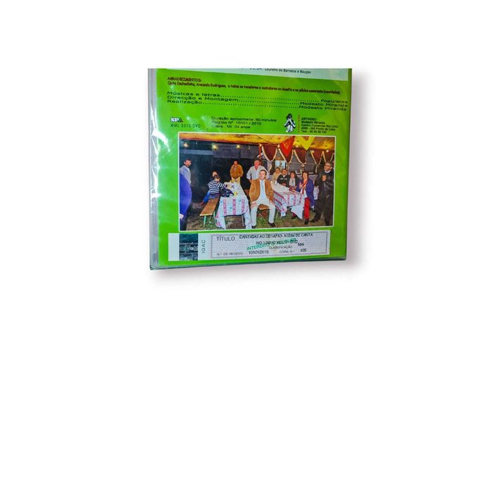 DVD Cantigas ao Desafio – Assim se Canta no Minho | Volume 2 | Lacrado